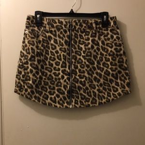 Forever 21 denim miniskirt